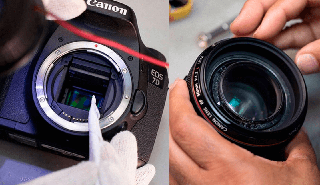mantenimiento de cámaras fotográficas