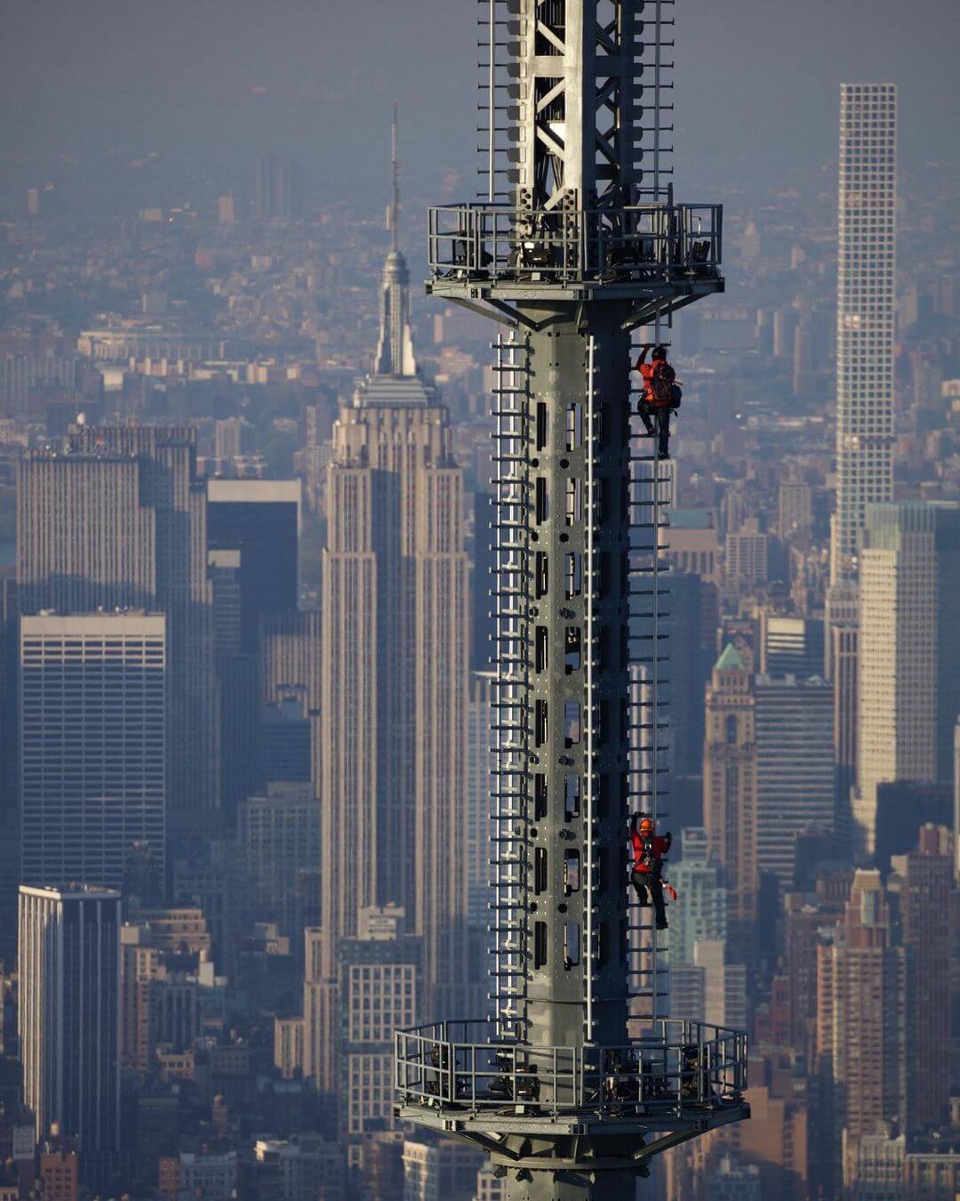 Escalada en Nueva York foto Jimmy Chin