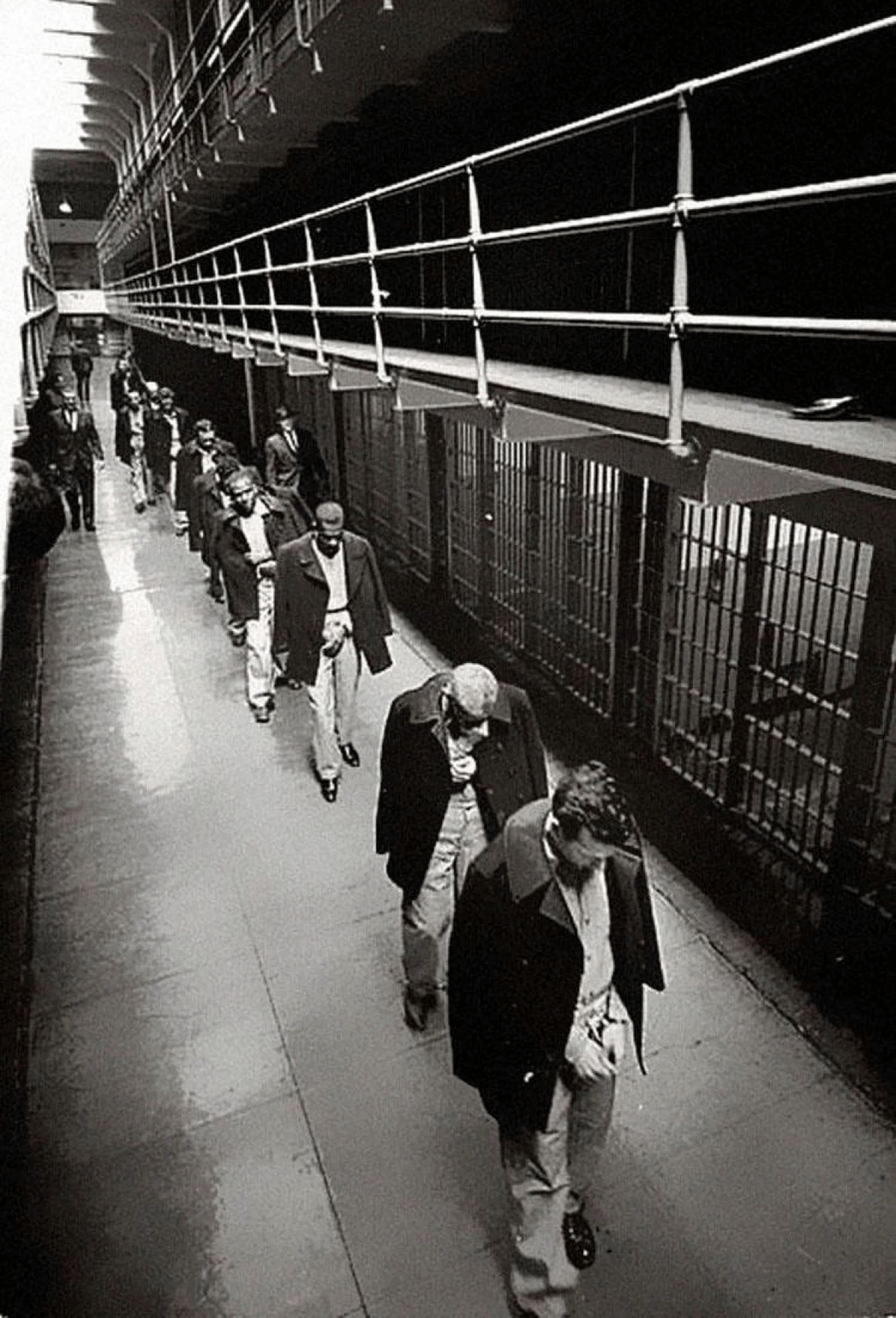 Una de las fotos más impactantes de la prisión de Alcatraz