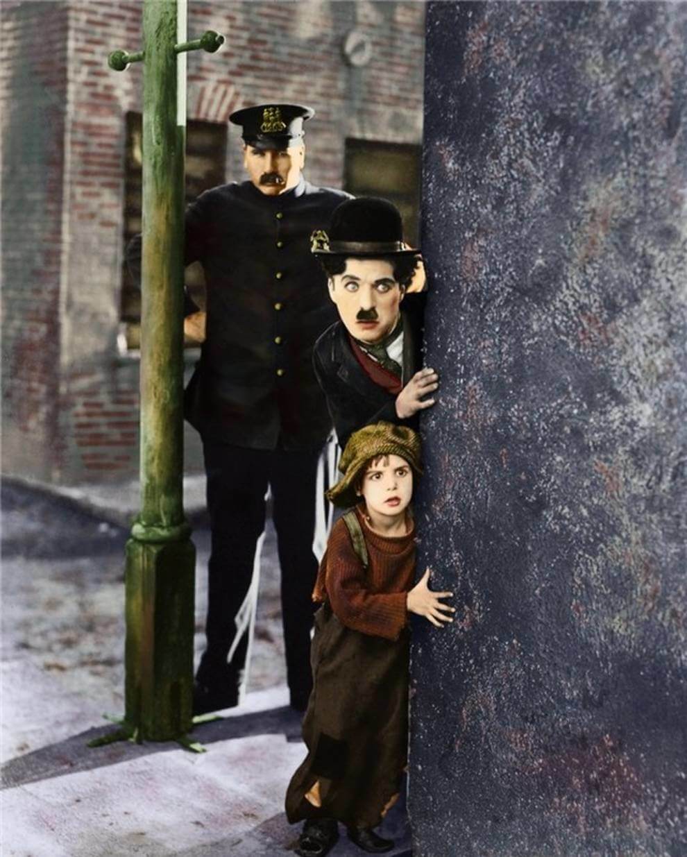 Charles Chaplin a Color, las mejores fotos