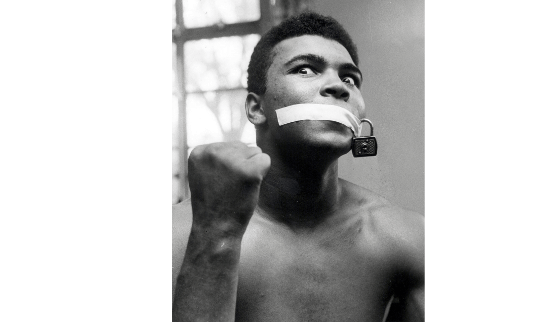 Una expresión que lo dice todo, las mejores fotos de Muhammad Ali