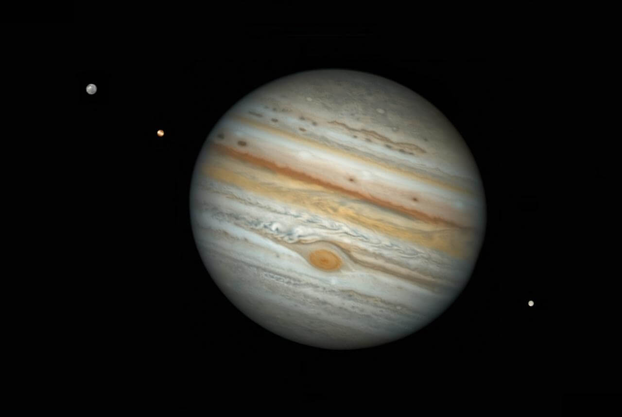 Lunas de Júpiter Astrofotógrafo del año 2022